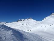 Uitzicht op de Schneehüenerstock