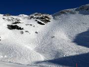 Freeridegebied bij de Koblatbahn