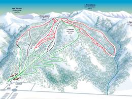 Skigebied Gorny Vozdukh