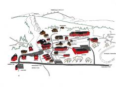 Pistekaart Vålådalens Fjällstation