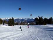 Piste bij de 10-persoons gondelbaan Riegleralm