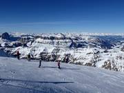Piste Punta Rocca op de Marmolada
