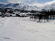 Oefenpiste bij de sleeplift Lilleputt