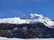 Corvatsch vanuit het dal