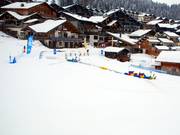 Het Kinderland van de Ecole de Ski Internationale in Les Saisies