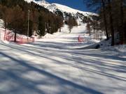 Perfect geprepareerde piste