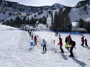 Oefenterrein Chickadee met transportband