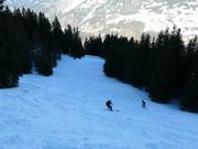 Uitdagende skiroute naar Vandans