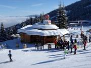 Bar bij het middenstation Hauser Kaibling