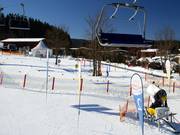 Kinderland van de skischool op de Remmeswiese