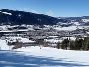 Uitzicht op Hafjell/Øyer