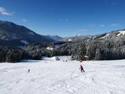 Makkelijke gezinsafdaling op de Großberg