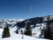 Lanzenbesneeuwing in Stoos