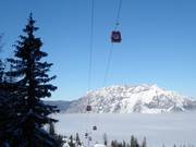 Comfortabele lift naar het skigebied Galsterberg