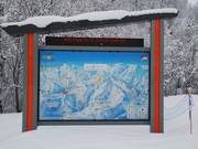 Overzichtsbord met actuele informatie