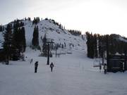 Makkelijke pistes bij Nob Hill