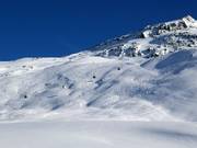 Freeridegebied bij de Kirchenkarbahn