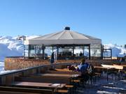 IJsbar bij het bergrestaurant