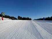Perfect geprepareerde piste in het skigebied Les Angles