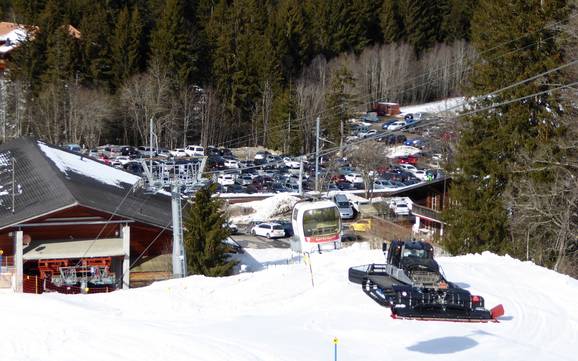 Gstaad: bereikbaarheid van en parkeermogelijkheden bij de skigebieden – Bereikbaarheid, parkeren Rinderberg/Saanerslochgrat/Horneggli – Zweisimmen/Saanenmöser/Schönried/St. Stephan