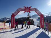 Start freeridecross-parcours