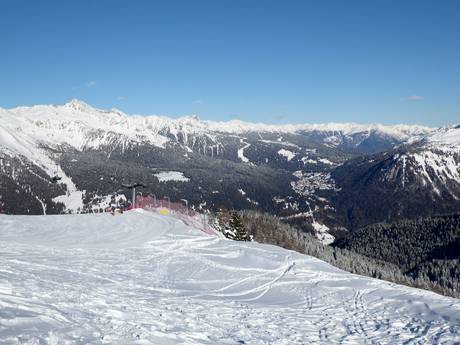 Italië: Grootte van de skigebieden – Grootte Madonna di Campiglio/Pinzolo/Folgàrida/Marilleva