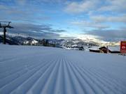 Perfect geprepareerde pistes