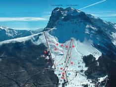 Pistekaart Prati di Tivo