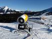 Sneeuwzekerheid Fleimstaler Alpen – Sneeuwzekerheid Jochgrimm (Passo Oclini)