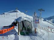 Overdekte transportband "Mini-Crêtes"