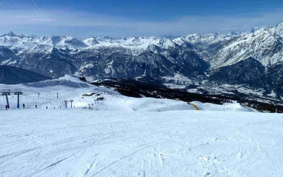 Grootste skigebied in Noordwest-Italië – skigebied Via Lattea – Sestriere/Sauze d’Oulx/San Sicario/Claviere/Montgenèvre