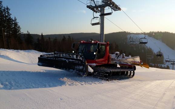 Pistepreparatie westelijke Ertsgebergte – Pistepreparatie Schöneck (Skiwelt)