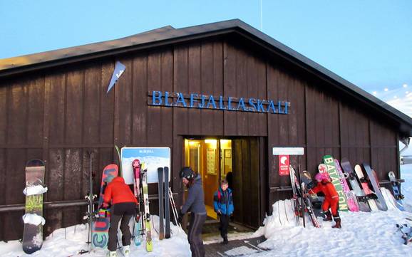Hutten, Bergrestaurants  Zuid-Eiland – Bergrestaurants, hutten Bláfjöll