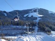 8er-SkiWeltbahn - 8-persoons gondel (met 1 kabel)