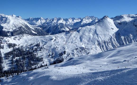 Skiën in de Alpen