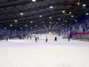 Uitzicht op de hoofdafdaling