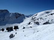 Freeridehellingen op de Fronalpstock