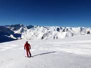 Start van de pistes bij de Hoadl