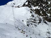 Skalnaté Pleso-Lomnické Sedlo - 2-persoons vaste stoeltjeslift