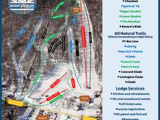 Pistekaart Mount Pleasant