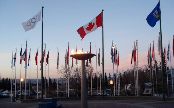 Calgary Region: beoordelingen van skigebieden – Beoordeling Canada Olympic Park – Calgary