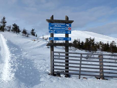 Finland: oriëntatie in skigebieden – Oriëntatie Ylläs