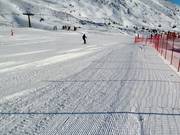 Perfect geprepareerde piste bij de Passo Tonale