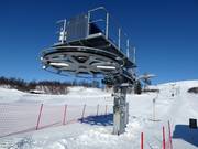 Fjellheisen - Sleeplift met T-beugel/Ankerlift