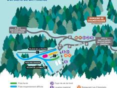 Pistekaart Col de Porte