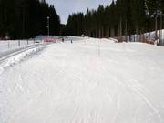 Beginnersgebied bij het dalstation