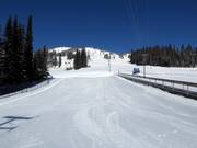 Beginnersgebied met transportband