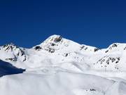 Uitzicht op de Weißseejoch