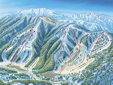 Pistekaart Mountain High West