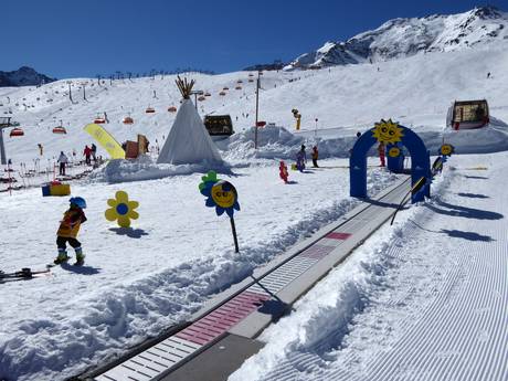 Kinderland van de Skischule Yellow Power op de Giggijoch